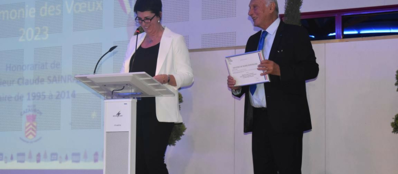Claude Sainrapt  est maire honoraire