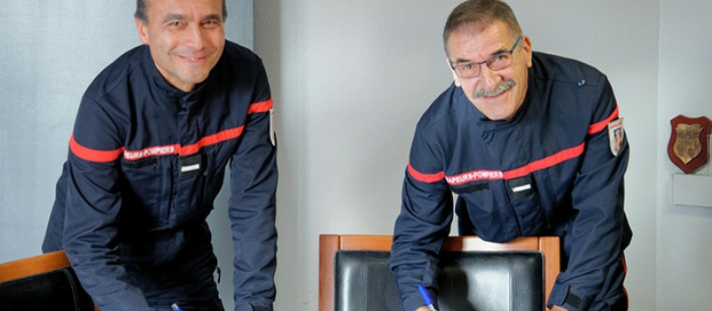 Deux belles promotions chez les sapeurs pompiers