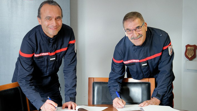 Deux belles promotions chez les sapeurs pompiers
