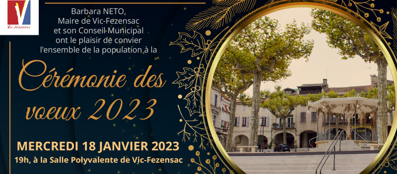 Cérémonie des voeux ce mercredi