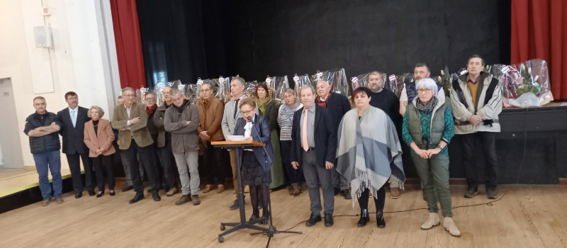 La municipalité a présenté ses voeux