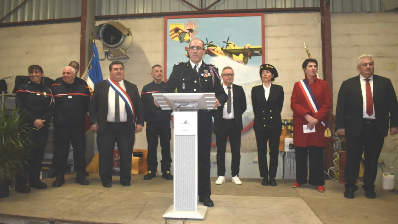 Les sapeurs-pompiers ont célébré la Sainte-Barbe