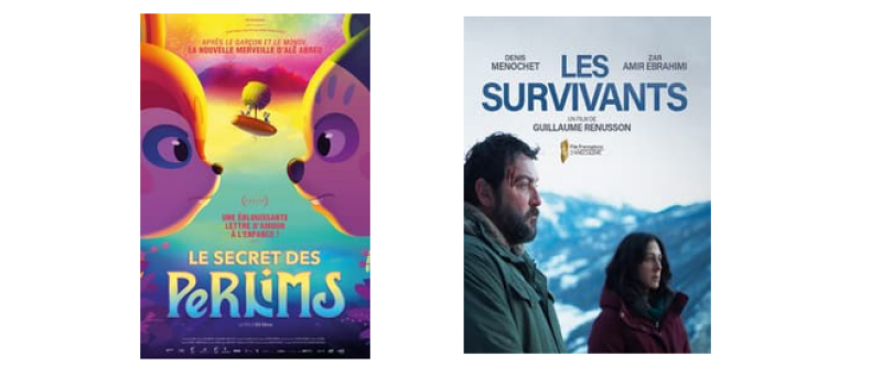 Animation et thriller au cinéma mercredi