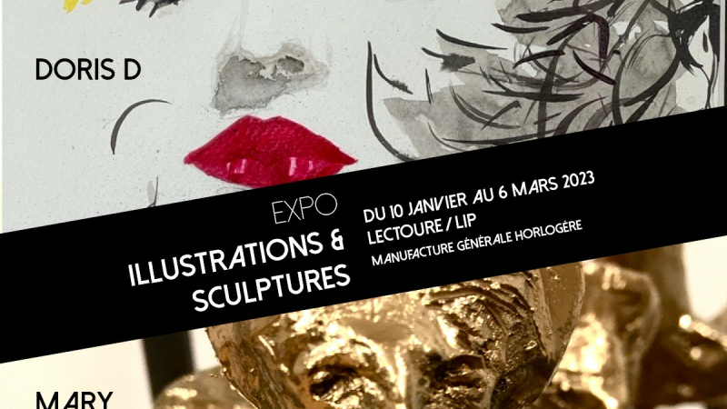 Manufacture Coworking & Art : Vernissage de la première exposition de l'année avec deux artistes exceptionnelles