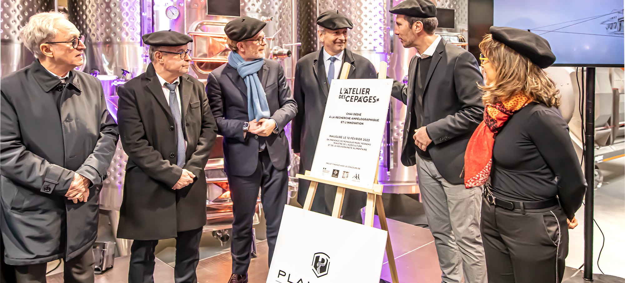 00 Alain Duffourg Philippe Dupuy Marc Fesneau Jean-René Cazeneuve Olivier Abadie Michel Petit Muriel Abadie 1bis 100223.jpg