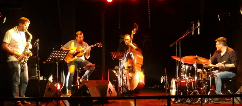 Le Quartet JAZZ'N.B et F.L.E.G.M.E pour une soirée concert en Jazz à La Fenière