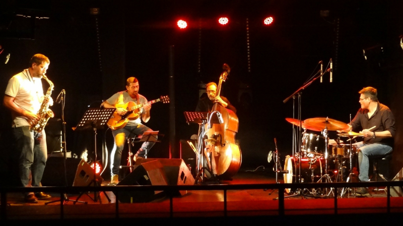 Le Quartet JAZZ'N.B et F.L.E.G.M.E pour une soirée concert en Jazz à La Fenière