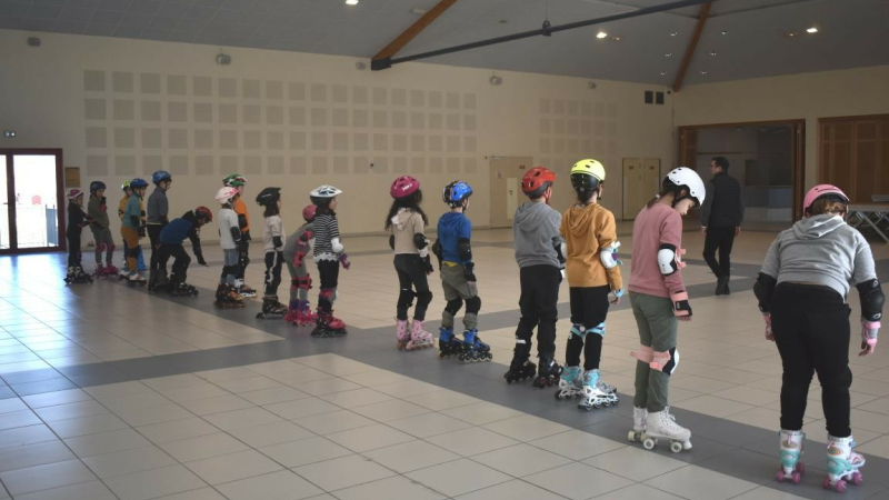 Les activités vélos et rollers continuent à l’école