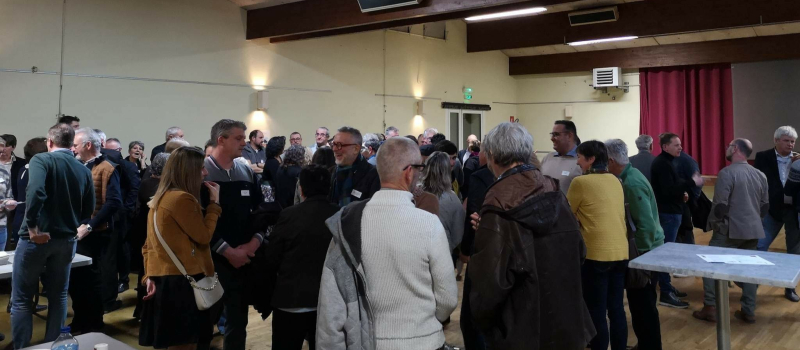 Voeux des acteurs économiques de Bastides de Lomagne à Solomiac