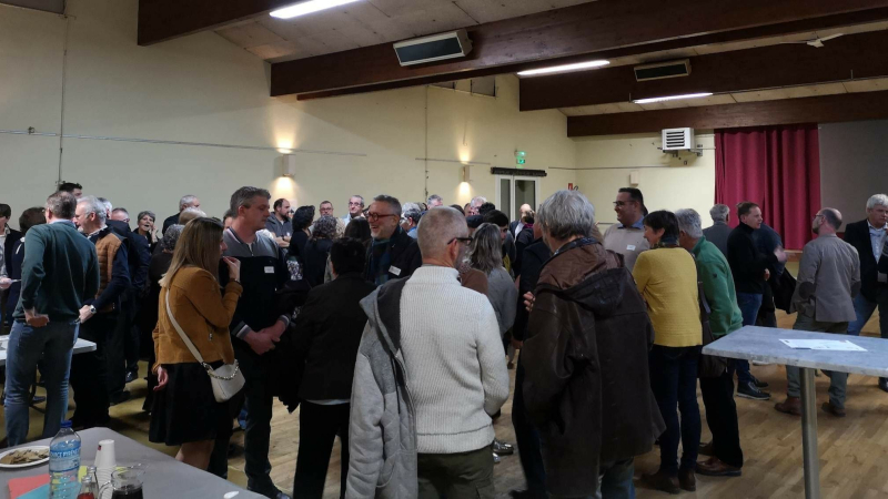 Voeux des acteurs économiques de Bastides de Lomagne à Solomiac