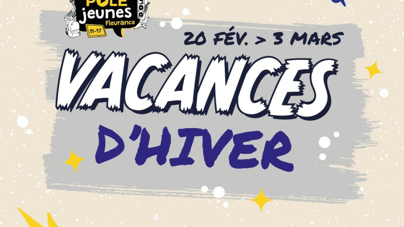 Vacances scolaires :  Le programme Pôle Jeunes