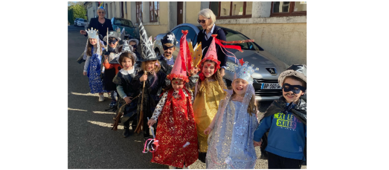 Le carnaval de l'école de Lavardens : un joli moment convivial