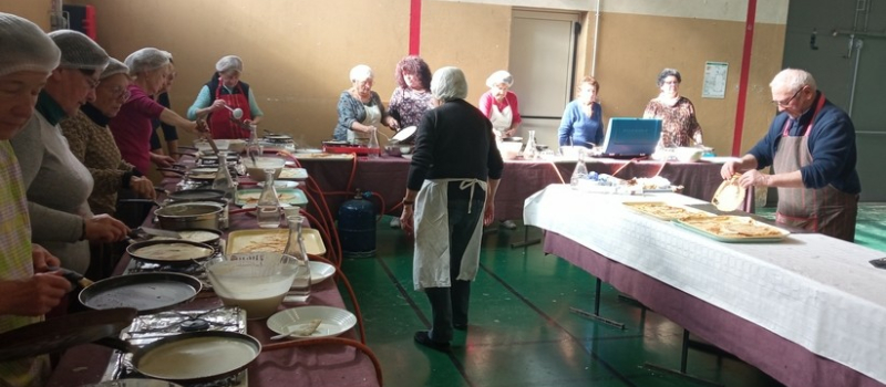 420 douzaines de crêpes ...englouties !