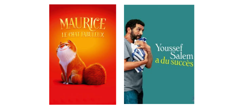 Animation et comédie au cinéma mardi