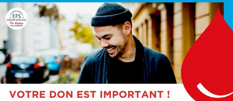 En mars, faites un don de sang et sauvez trois vies !