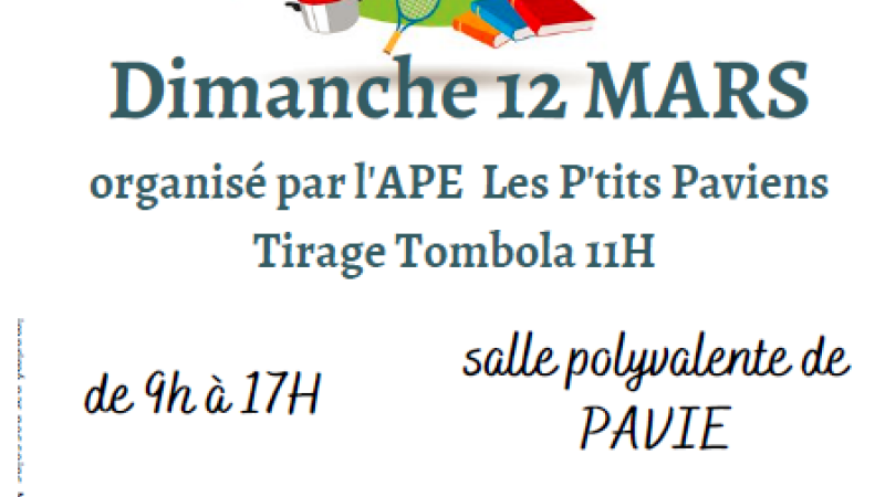 Vide grenier des parents d'élèves