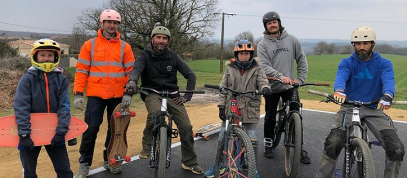 Un pumptrack vous attend dès ce week-end.