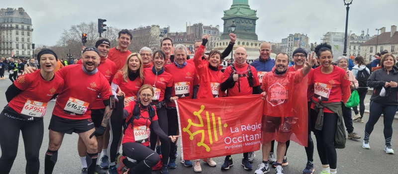 Semi-marathon de Paris pour la défense des droits des enfants -  Carole Delga : « Un engagement collectif et solidaire aux couleurs de l’Occitanie ! »