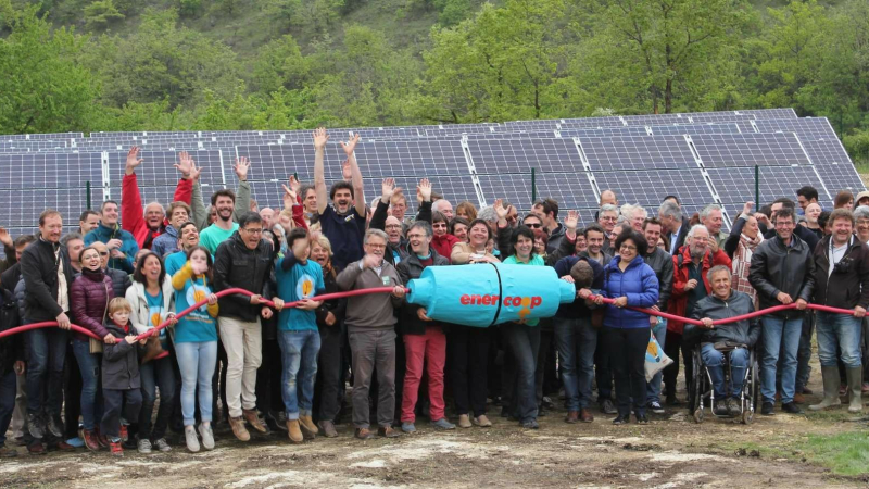 Invitation à l'inauguration du parc solaire coopératif de Rouzas à fleurance