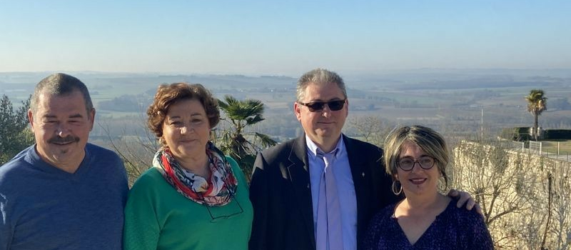 Les candidats Lectoure-Lomagne en Commun en route pour le second tour