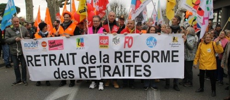 Manifestation record contre la réforme des retraites