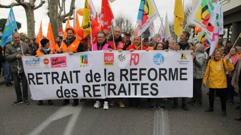 Manifestation record contre la réforme des retraites