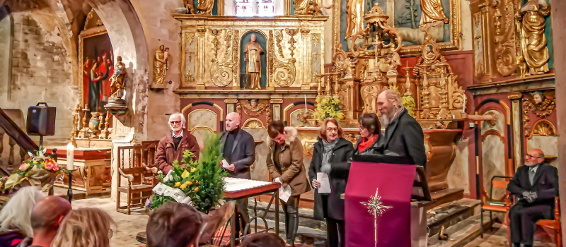 Obsèques émouvantes pour Pierre Gual à Avéron-Bergelle avec l'évocation humoristique de ses grands rôles