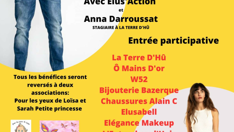 Défilé de mode pour les yeux de Loïsa et Sarah petite Princesse