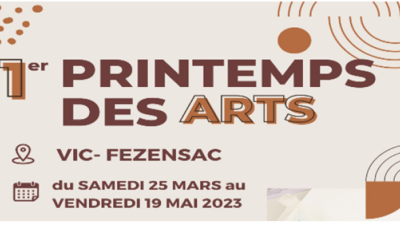 Avant le Circuit des Arts de Pentecôtavic, voici le Printemps des Arts !