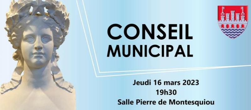 Réunion du conseil municipal