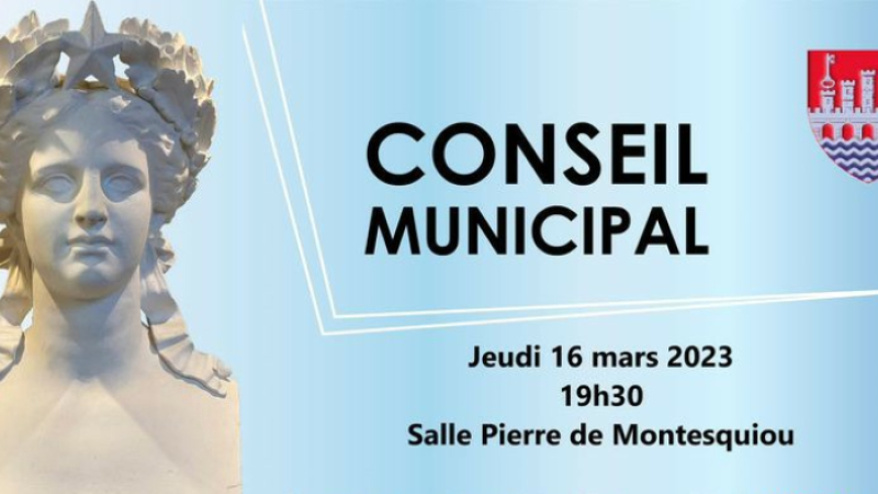 Réunion du conseil municipal