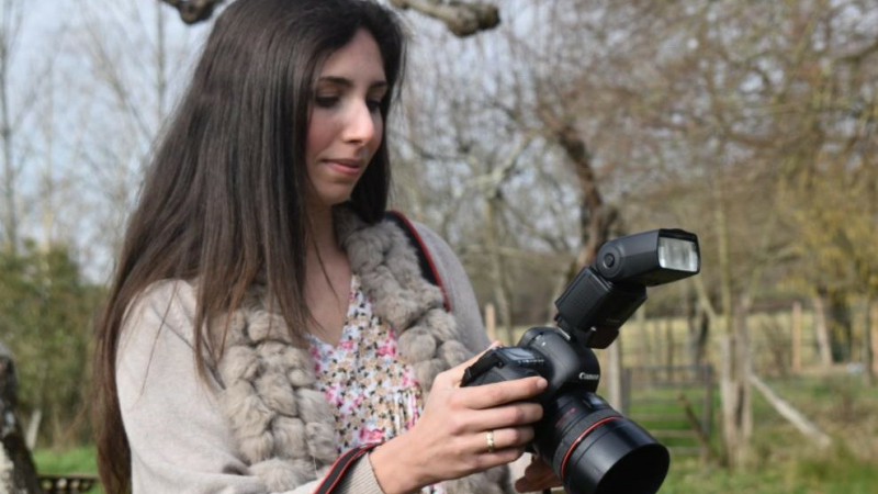 Une photographe s’installe