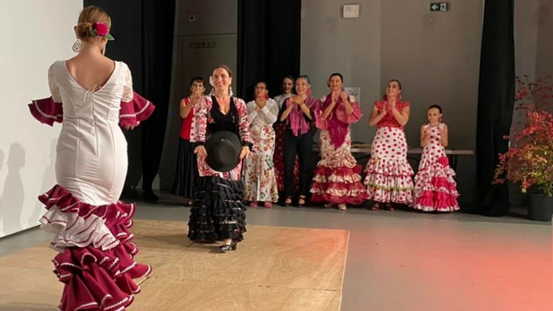 Alegria Flamenca sur les planches à Barran