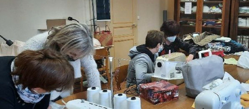L’atelier couture pour «passer un bon moment»