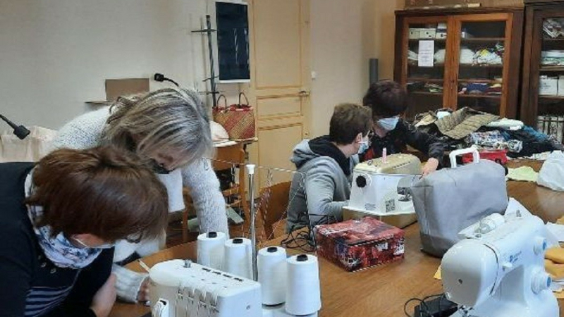 L’atelier couture pour «passer un bon moment»