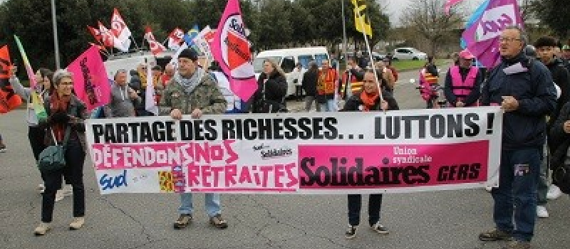 Huitième rendez-vous! contre le projet de loi de la réforme des retraites