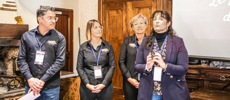 Au Houga, l'Office de tourisme Armagnac & d'Artagnan présente de nombreux outils pour dynamiser l'activité des adhérents
