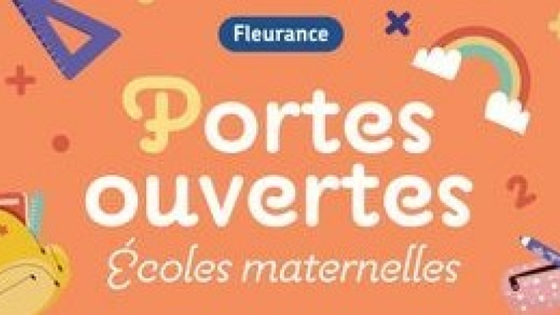 Portes ouvertes des écoles maternelles publiques de Fleurance