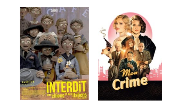 "Interdit aux chiens et aux Italiens" et le dernier François Ozon au cinéma dimanche