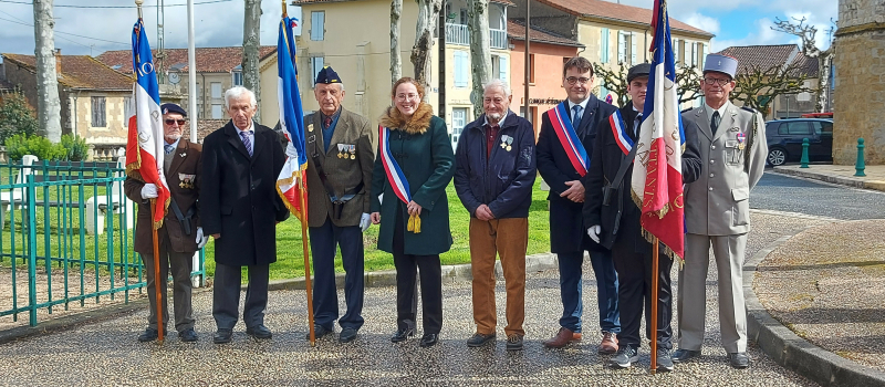 Commémoration et remise de médailles