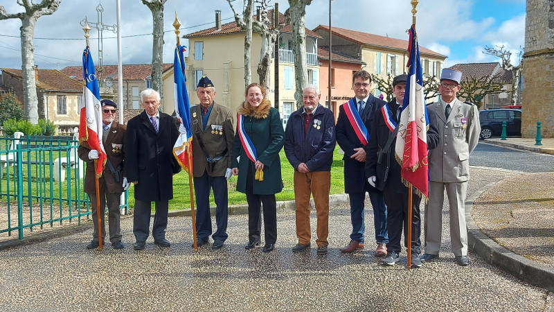 Commémoration et remise de médailles