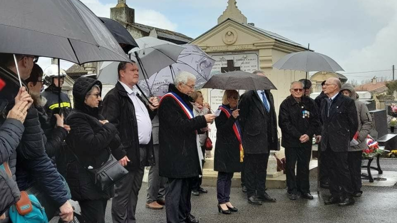 L’Isle-Jourdain commémoration du 19 mars
