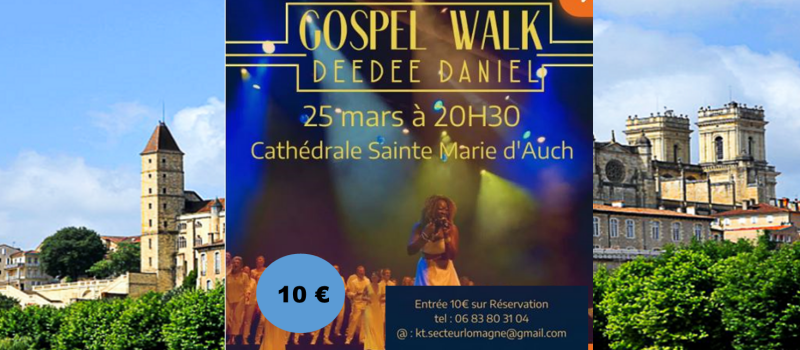 samedi 25 mars Concert exceptionnel à la cathédrale d'Auch