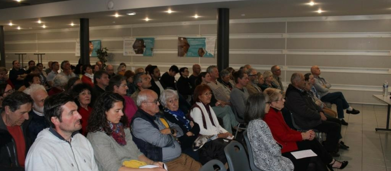 " Les bienfaits de la propolis et du pollen" une conférence  des plus instructives qui a réuni une centaine de personnes