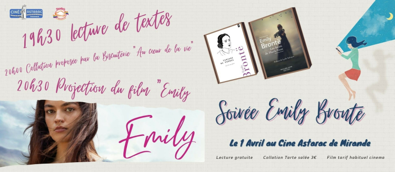 Soirée Emily Brontë