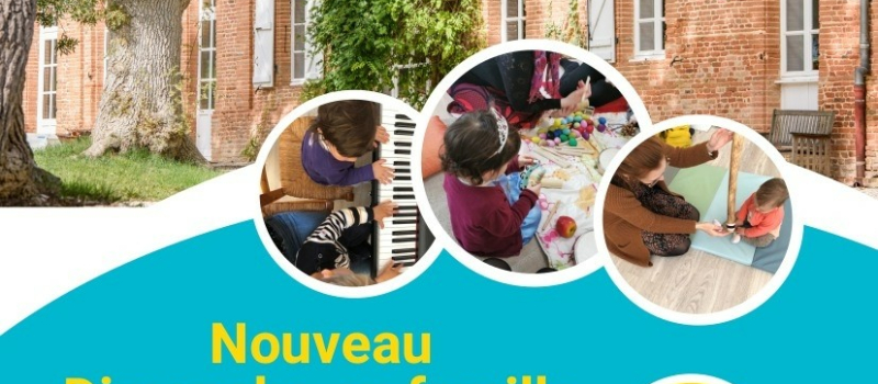 Atelier d'éveil musical "DIMANCHE EN FAMILLE"  au château de Sauveterre de 10h à 11h30