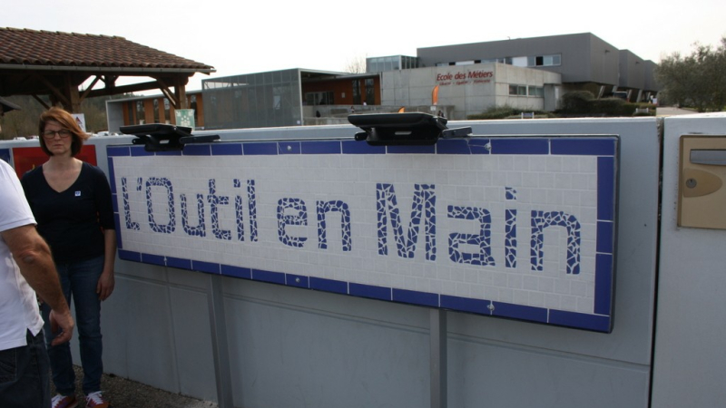 L'outil en main s'affiche !