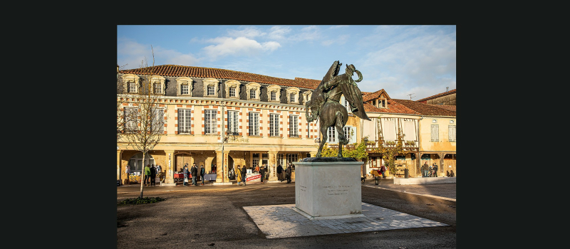 On parle de d'Artagnan et de Lupiac à la télévision