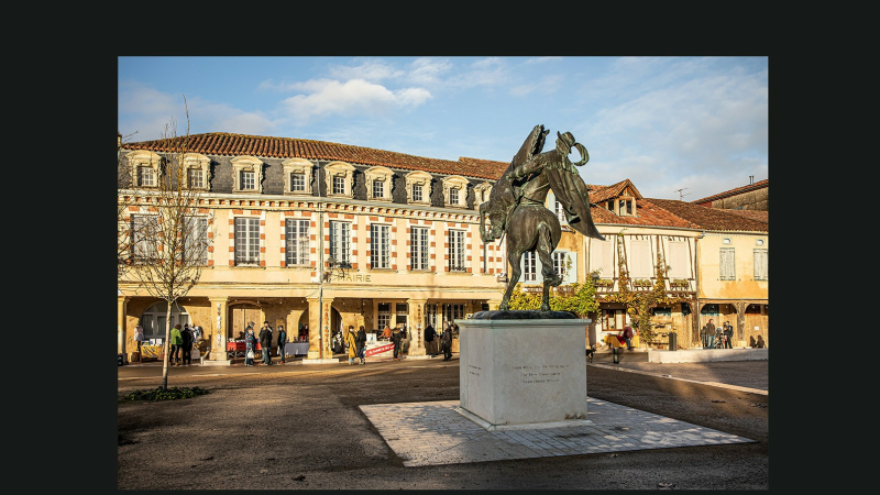 On parle de d'Artagnan et de Lupiac à la télévision