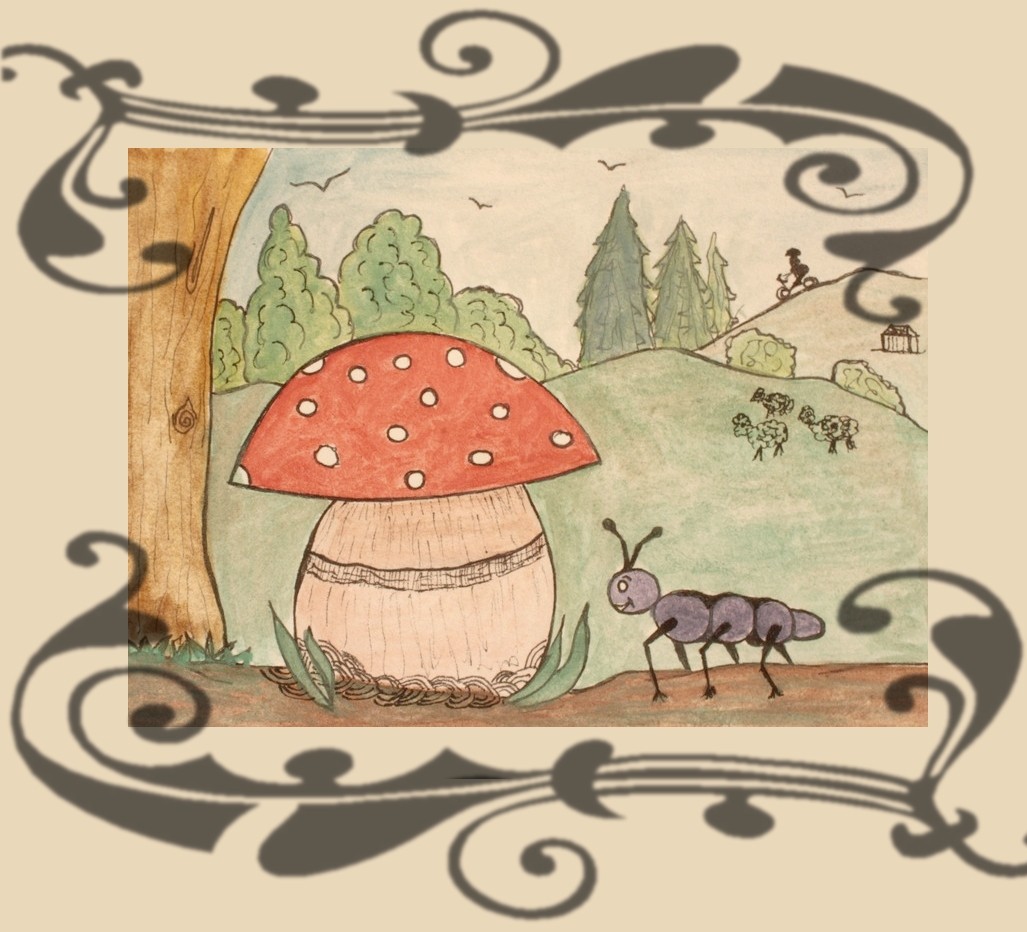La fourmi. Illustration Isabelle Gaignier.jpg